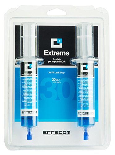 Extreme Leak-Stop, confezione doppia di turafalle con adattatori R134a-2 cartucce da 30 ml
