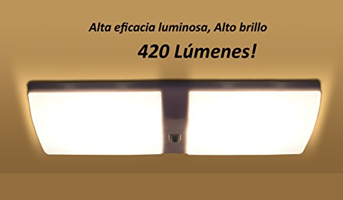 Facon 12V 6W Lampada LED di Auto Plafoniera Tetttuccio Illuminazione Interna Luce di ricambio per Auto / RV / Rimorchio / Camper / Barca
