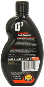 Farecla 7166 - G3 Professional Resin Superwax, 500 ml