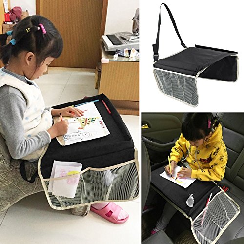 Fengruiui Baby Kids tabella del seggiolino auto portatile impermeabile piastra da scrivania in poliestere vassoio passeggino seggiolino di sicurezza per bambini, nuovo S