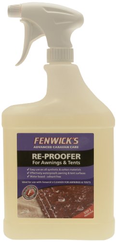 Fenwicks - Prodotto reimpermeabilizzante per tende e tende da sole, 1 l, colore: Trasparente
