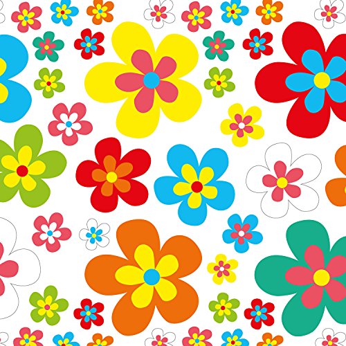 Flower Power Sticker fiori del bosco adesivi per auto, Laptop, decorazione