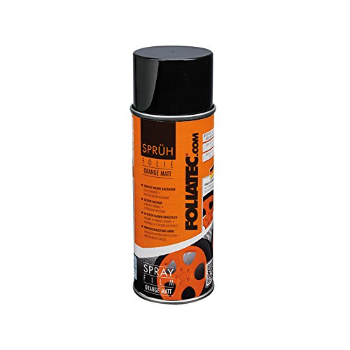Foliatec 2042 Pellicola Spray, 1 x 400 ml, Arancione Opaco