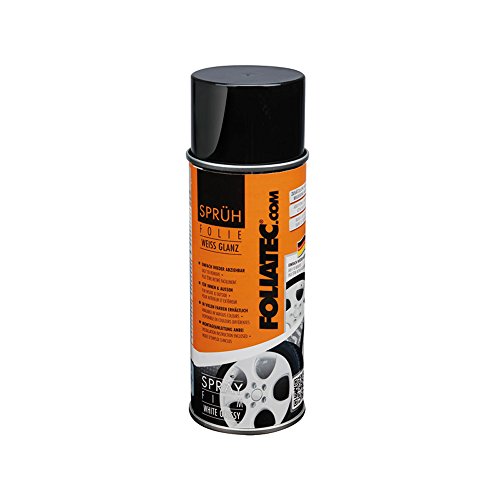 Foliatec 2069 Pellicola Spray, 1 x 400 ml, Bianco Lucido