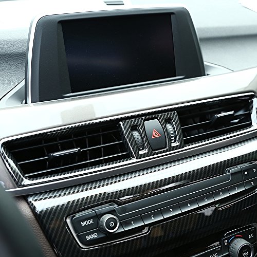 For New X1 F48 2016 – 18 accessori auto ABS cromato opaco console climatizzatore Vent cover Trim