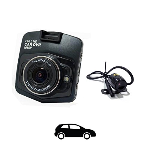 Fotocamera anteriore e posteriore per auto, Dashcam CDP 900, con sorveglianza durante il parcheggio