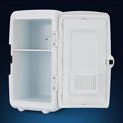Frigorifero auto 4L Bianco frigorifero e scaldacqua frigo elettrico per camion auto frigo mini auto