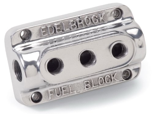 Fuel Block – Triple outlet – Polished