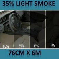 Fumo chiarissimo 35% Windows pellicola 76 cm x 6 m