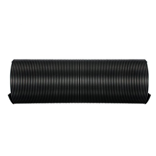 FUNNYTODAY365 1 m 80 mm nero auto filtro aria aspirazione aria fredda canalizzazione tubo di alimentazione tubo flessibile