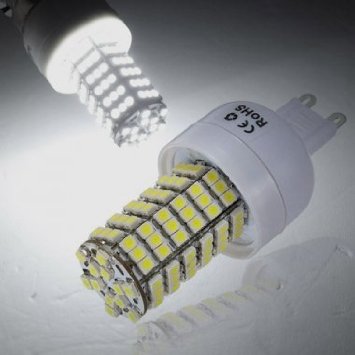G9 5W 120 SMD 3528 LED Warm lampadina energia bianca della lampada di risparmio