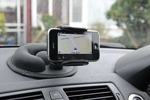 GBL® Supporto da cruscotto per GPS TomTom Garmin Iphone X / 8S / 8 Plus / 7 / 7 Plus - Samsung Note Galaxy HTC