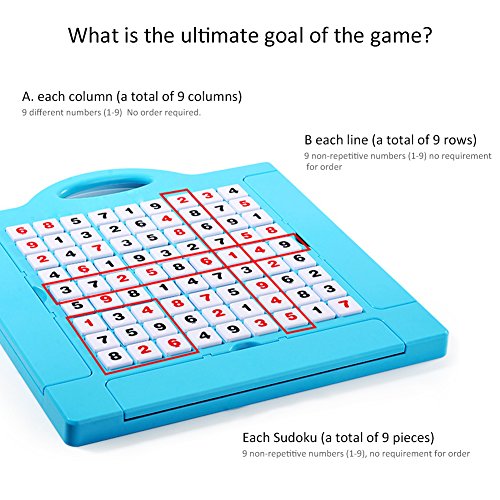 Giocattoli educativi, matematica Sudoku puzzle DIGIT Learning Education Sudoku DIGIT puzzle intelligenza Logical Thinking scacchiera genitore-figlio gioco giocattolo educativo