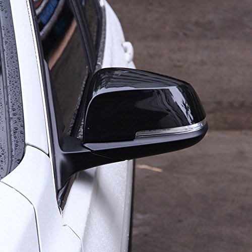 Gloss nero ABS laterale specchietto retrovisore tappi cover Trim for 3 Series GT F30 F34 2013 – 2017 auto Accessories