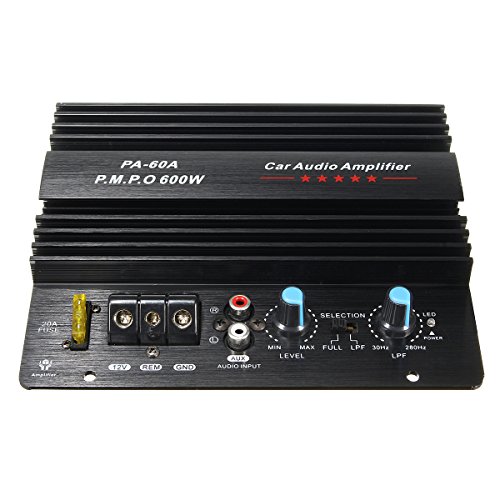 GOZAR 12V 600W Alta Potenza Audio Momo Amplificatore Board Auto Bass Subwoofers Amp Pa-60A