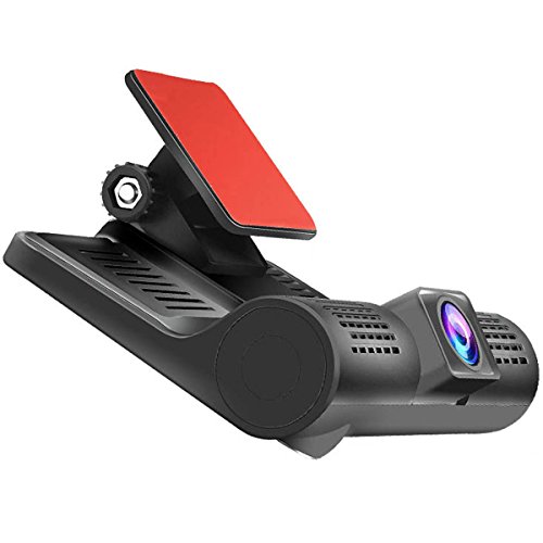 GOZAR 4 Pollici 1080P Doppia Lente Auto Dvr Dash Cam Telecamera Videoregistratore Vista Posteriore G-Sensor