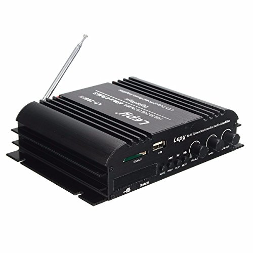 GOZAR Lepy-269Fs Hifi Stereo 4Channel Audio Wireless Amplificatore Bluetooth Auto Mp3 Altoparlante 45W