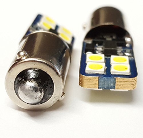 H6 W Slim piccolo piatto piccolo bianco Sidelight lampadine LED set kit Xenon Canbus BAX9S 2PCS EB6R7
