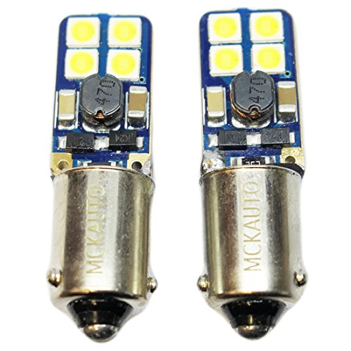 H6 W Slim piccolo piatto piccolo bianco Sidelight lampadine LED set kit Xenon Canbus BAX9S 2PCS EB6R7