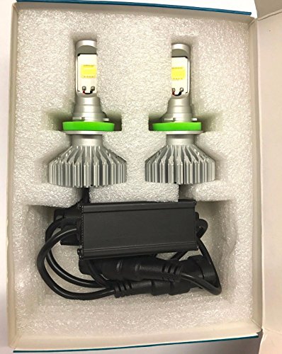 H8 H9 H11 COB nebbia lampadine LED set kit Canbus luci auto bianco 6000 K fari FB6L