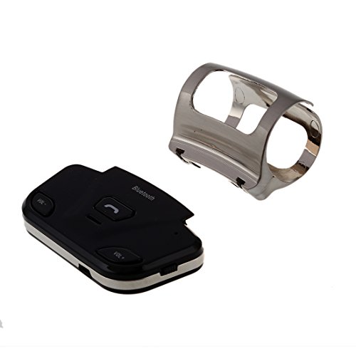 Hangang Kit Vivavoce Wireless Multipunto Handsfree Per Auto Volante / Vivavoce Bluetooth 3.0 + edr con Microfono Incorporato - Per iphone 6 / iphone 5s e 5 Samsung s6 s4 s5
