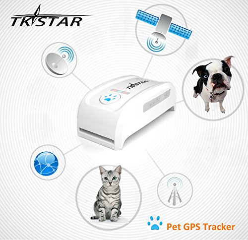 Hangang Localizzatore GPS Collare Anti-lost Tracker / Localizzatore, Anti Perso Telecomando Per Pet, Bambini, Portafoglio, Cellulare, Animali, Allarme Posizione TK909