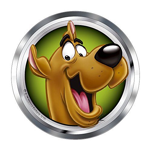 Happy Scooby Doo Automotive emblema, Premium 3D decalcomania flette to fully Aderisci portatile auto camion moto quasi nulla (cromo, multicolore, con cupola)