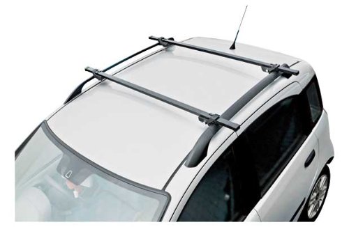 Hardcastle - Barre portapacchi anti-furto per tettuccio auto con chiusura - 120 cm