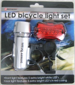 Hartes Christmas Shop Blackpool - Set di luci a LED per bici