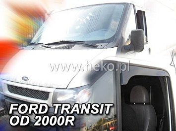 HEKO-15249 anteriore frangivento compatibile con Ford Transit 2000 on 2-porta Van (2 pezzi)