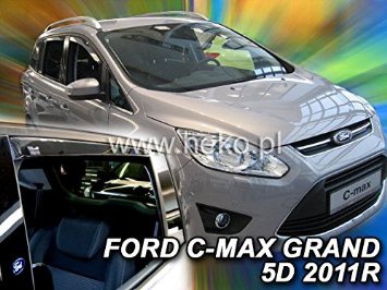 HEKO-15293 frangivento per Ford Grand C-Max 5-porta 2011 On (4 pezzi)