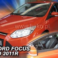 HEKO-15294 frangivento compatibile con Ford Focus 5-porta 2011 On (2 pezzi)