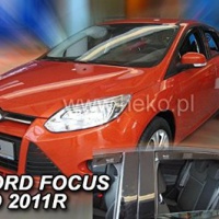 HEKO-15295 frangivento compatibile con Ford Focus 5-porta Station wagon 2011 On (4 pezzi)