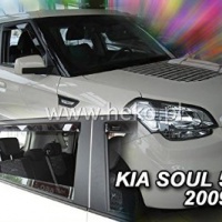 HEKO-20141 anteriore e posteriore frangivento per Kia Soul 2009 on 5-porta Hatchback (4 pezzi)