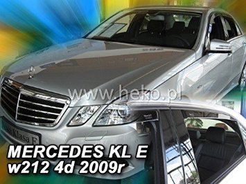 HEKO-23275 frangivento per Mercedes E-Class 2009 on 4-porte (4 pezzi)