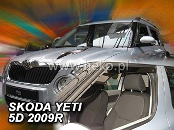 HEKO-28333 (2 pezzi) frangivento per Skoda YETI 2009 on 5-porta Hatchback