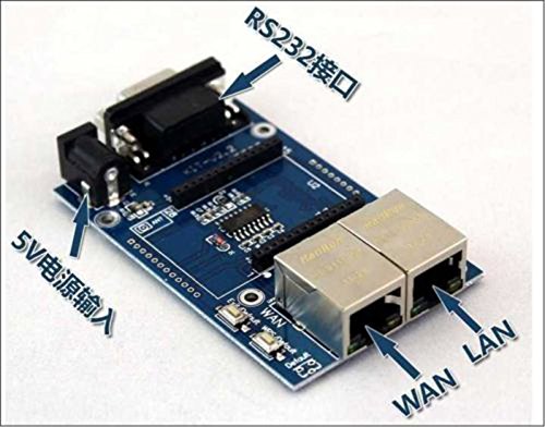 Hi-link RS232 RS485 interno/Built-in Antenna Wifi Modulo con HLK-RM04 Test Board STARTkit