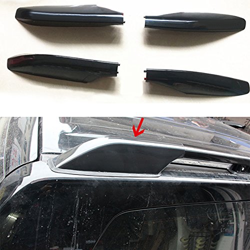 High Flying nero plastica ABS esterno portapacchi guide laterali bar copertura tappo Accessaries parte pezzi per TYF09