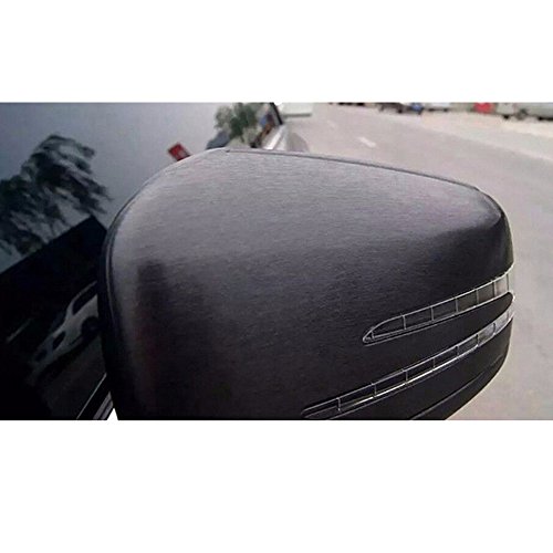 Hoho nero spazzolato vinile avvolgere auto foglio adesivo auto interior Exterior film 152,4 x 50,8 cm