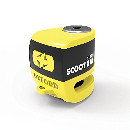 HONDA CB1100 Oxford Scoot XA5 Alarm Disc Lock Security motorcycle Yellow LK287