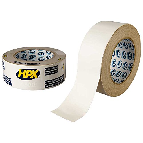 HPX CG5025 6200-Nastro adesivo in tela, Bianco, CW5025