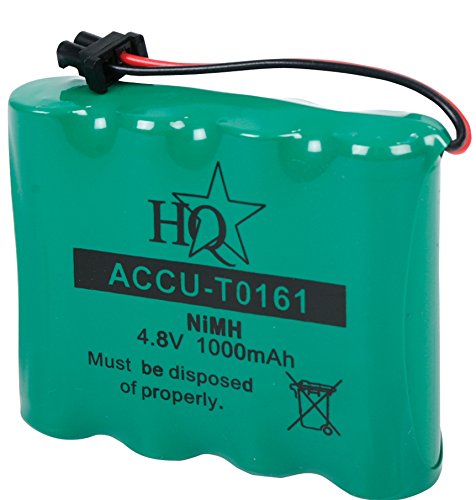 HQ ACCU-T0161 Nickel-Cadmium (NiCd) 1000mAh 3.6V rechargeable battery - Rechargeable Batteries (1000 mAh, Nickel-Cadmium (NiCd), 3.6 V, Green)