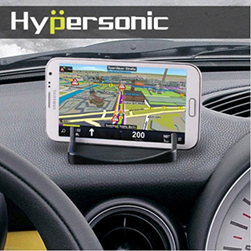 Hyper Sonic® hp2745 universale smartphone Supporto, Tappetino antiscivolo per auto o scrivania, flessibile, antiscivolo, adatto anche per altri oggetti, Smartphone Holder