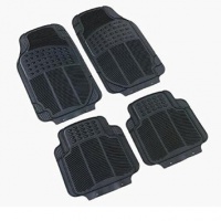 Hyundai i10 i20 i30 i40 ix35 ix20 Set 4 Pezzi Tappetini In Gomma PVC Resistente Senza Odore