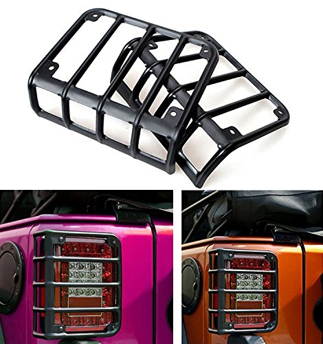 i-shop opaco nero robusto Style fanale posteriore copertura -Coppia