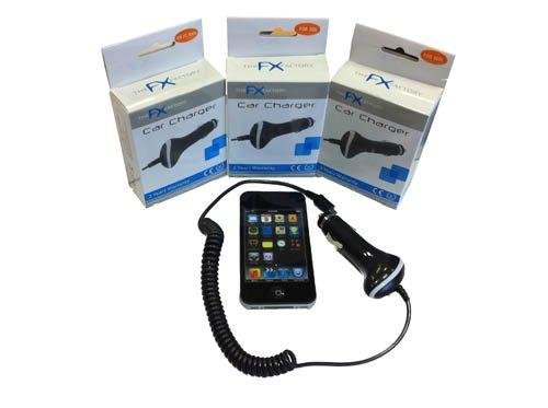 Il FX Factory caricatore Micro USB da auto per Nokia 8600, Blackberry 9900/9800/9700, HTC Desire/Wildfire/Chacha e Samsung i9100
