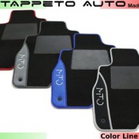 Il Tappeto Auto ARMITOCLI tappeti auto 4 colori a scelta 2 ricami 4 clip color line