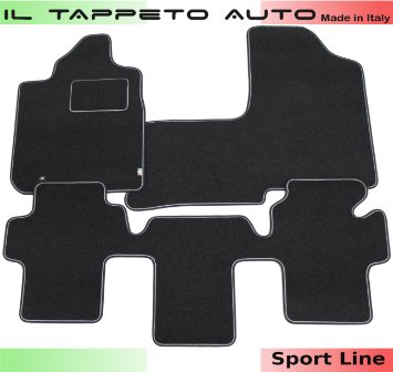 Il Tappeto Auto FISP01005 Tappeti moquette auto su misura antiscivolo 1 clip sport line