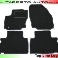Il Tappeto Auto FOSP11310 2006>2014 Tappeti moquette auto su misura antiscivolo 2 clip sport line