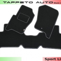 Il Tappeto auto LRSP22404 2005>2013 Tappeti moquette auto su misura antiscivolo 2clip sport line